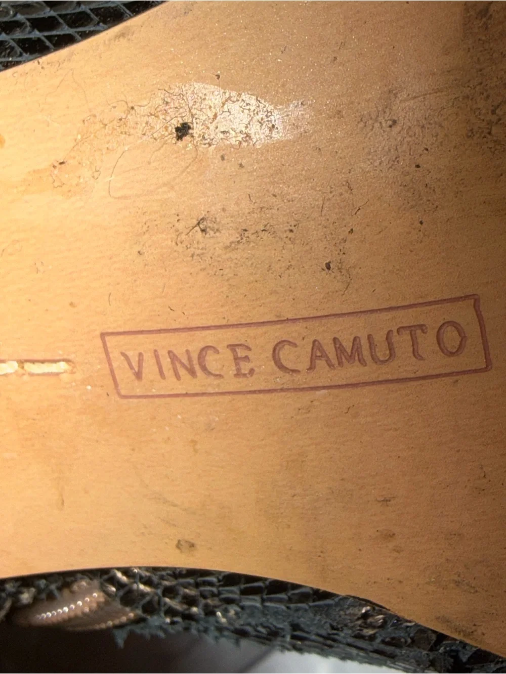 Vince Camuto shiny metallic